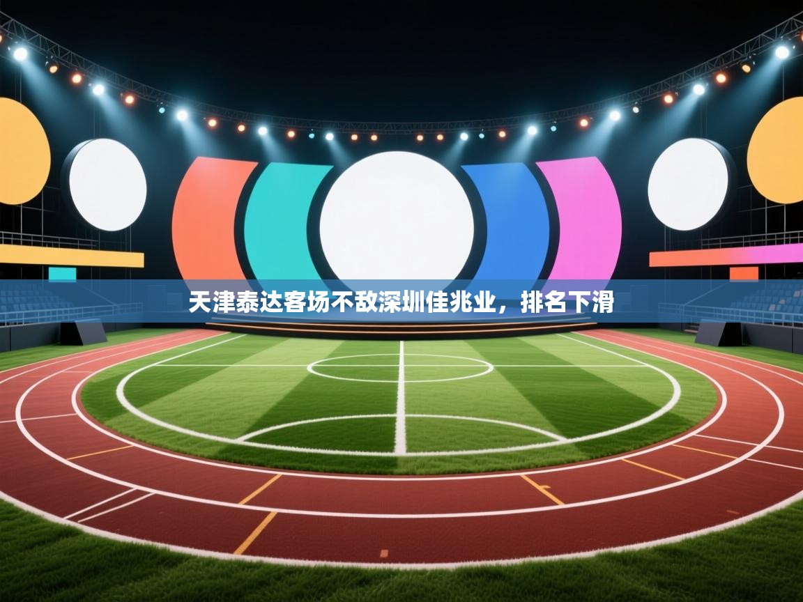 天津泰达客场不敌深圳佳兆业，排名下滑