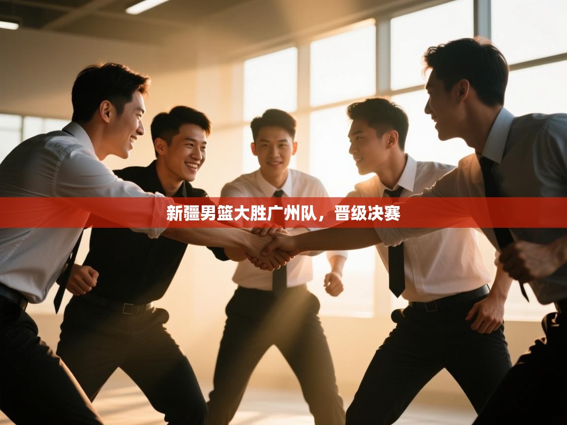 新疆男篮大胜广州队，晋级决赛