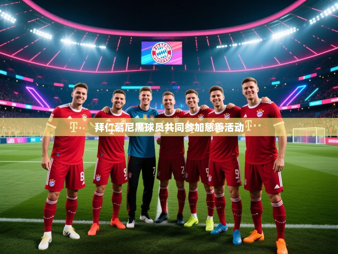 拜仁慕尼黑球员共同参加慈善活动  第2张