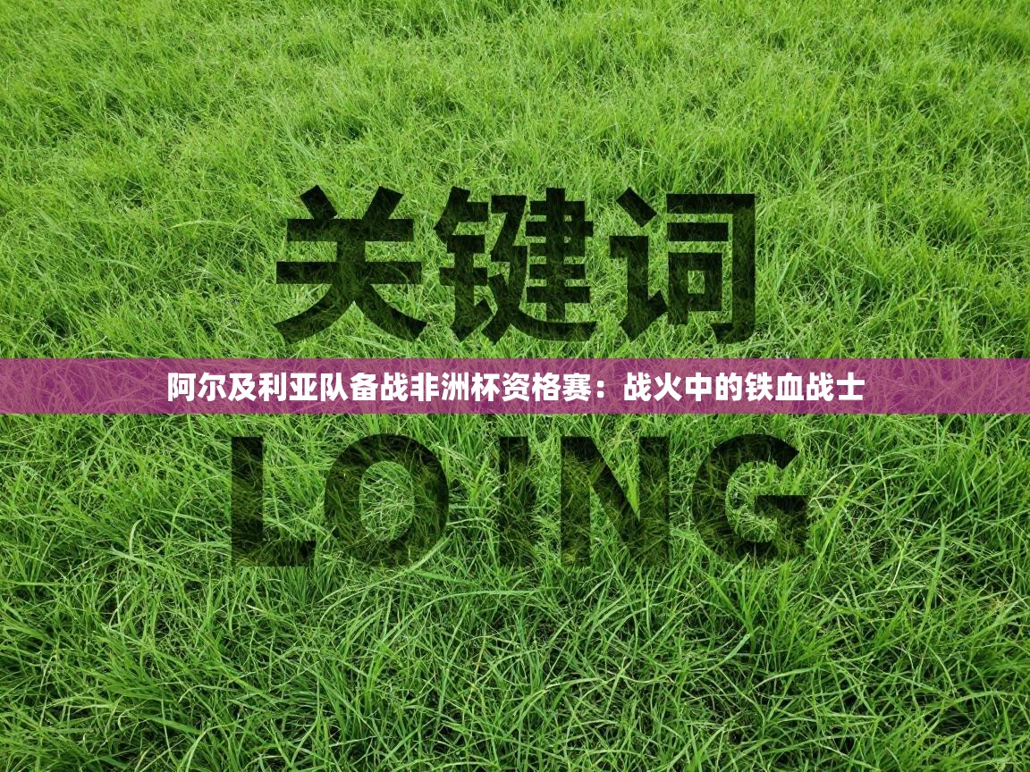 阿尔及利亚队备战非洲杯资格赛：战火中的铁血战士  第1张